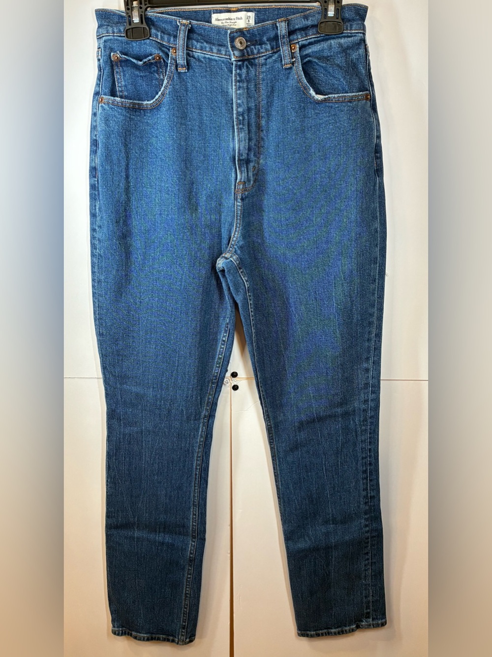Abercrombie & Fitch Curve Love Slim Straight Jeans Ultra High- Size 29 (US 8)